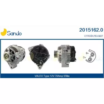 Alternateur SANDO OEM 96179071