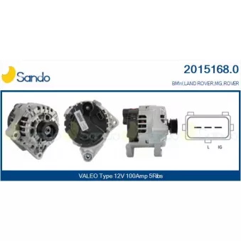 Alternateur SANDO OEM YLE102500