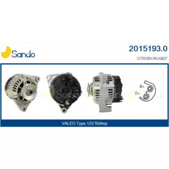 Alternateur SANDO OEM 5705F8