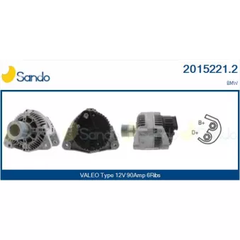 Alternateur SANDO OEM 1247487