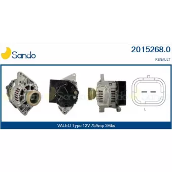 Alternateur SANDO OEM 7700870279