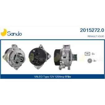 Alternateur SANDO OEM 5003971
