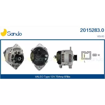 Alternateur SANDO OEM 9031706