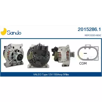 Alternateur SANDO OEM 6401540402