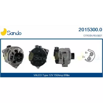 Alternateur SANDO OEM 5705Y3