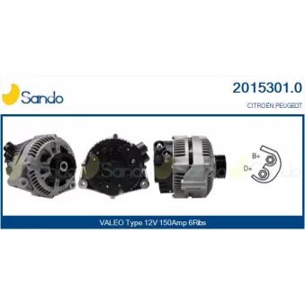 SANDO 2015301.0 - Alternateur