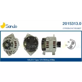 Alternateur SANDO OEM 504033459