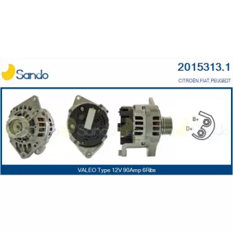Alternateur SANDO OEM 504033459