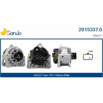 Alternateur SANDO OEM 8200410669