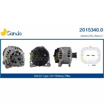 Alternateur SANDO OEM 8200404459