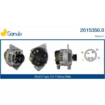 SANDO 2015350.0 - Alternateur