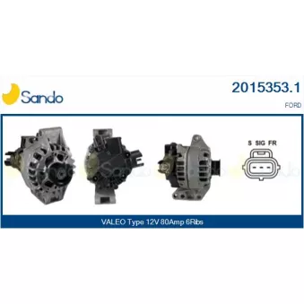 Alternateur SANDO OEM 4S5T10300AB