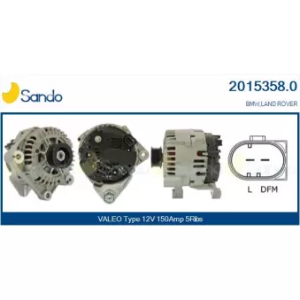 Alternateur SANDO OEM YLE000070