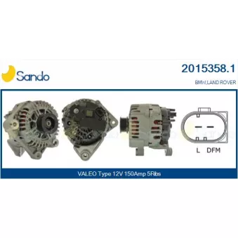 Alternateur SANDO OEM YLE000070