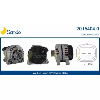 Alternateur SANDO 2015404.0