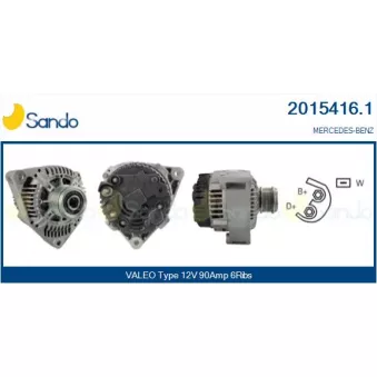 Alternateur SANDO OEM A0101544902