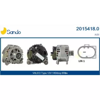 Alternateur SANDO OEM 03g903016e
