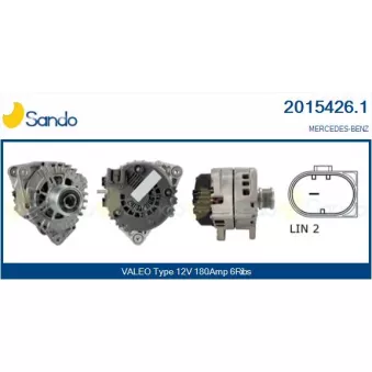 Alternateur SANDO OEM A0009065300