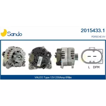 Alternateur SANDO OEM 059903016S