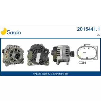 Alternateur SANDO OEM 06E903023A