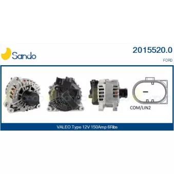 Alternateur SANDO OEM AG9T10300CA