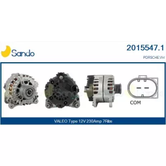 Alternateur SANDO OEM 021903016E