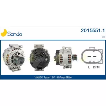 Alternateur SANDO 2015551.1