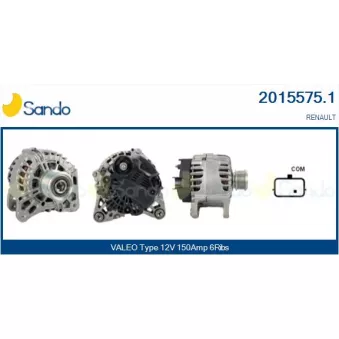 Alternateur SANDO OEM 231004554R