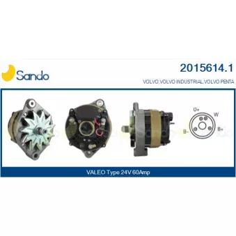 Alternateur SANDO OEM 845940