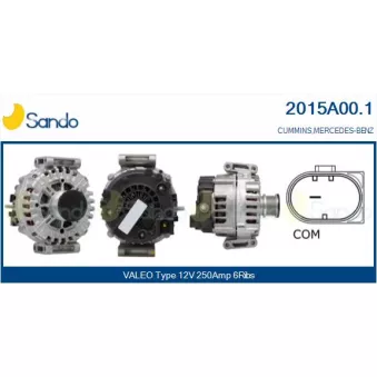 Alternateur SANDO OEM 0009063222