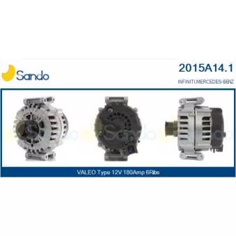 Alternateur SANDO 2015A14.1