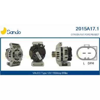Alternateur SANDO OEM AC1T10300BB