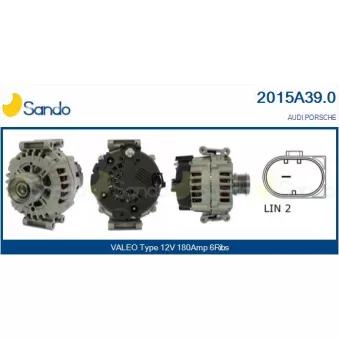 Alternateur SANDO OEM 06H903018E