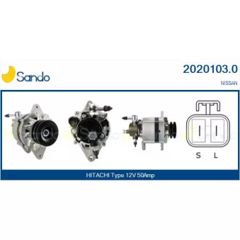 SANDO 2020103.0 - Alternateur