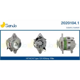 Alternateur SANDO OEM LR140723B