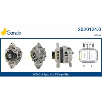 SANDO 2020124.0 - Alternateur