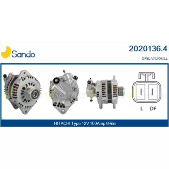 Alternateur SANDO OEM LR1100508C