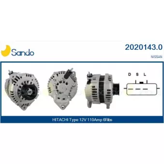 Alternateur SANDO OEM LR1110710F