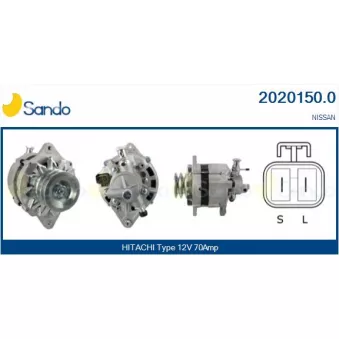 Alternateur SANDO OEM LR170407S