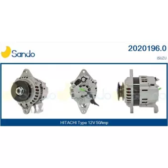 Alternateur SANDO OEM LR150715B