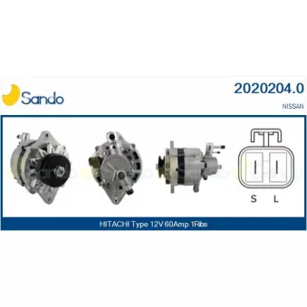 Alternateur SANDO OEM LR160422B