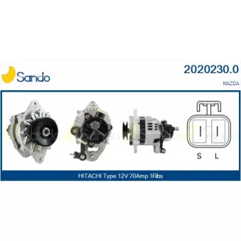 Alternateur SANDO OEM R2S218300
