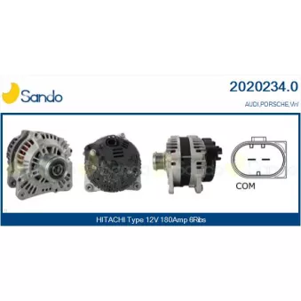Alternateur SANDO OEM 059903018R