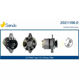 Alternateur SANDO OEM 1875955M91