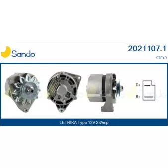 Alternateur SANDO 2021107.1