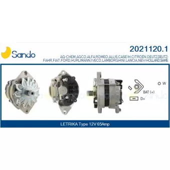 Alternateur SANDO OEM 99478834