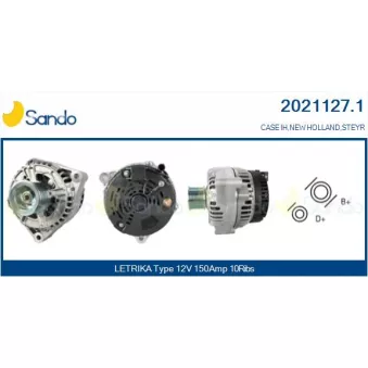 Alternateur SANDO 2021127.1