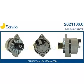 Alternateur SANDO OEM 84254290