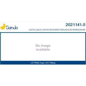 Alternateur SANDO OEM 24161