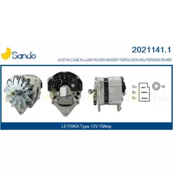 Alternateur SANDO OEM 24161